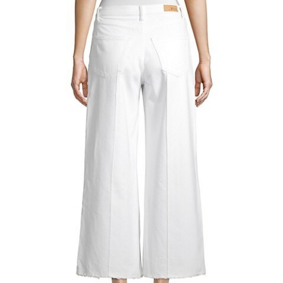 Polo Ralph Lauren Denim - 3/$100 RALPH LAUREN Tessie Polo BB Wide Leg White Crop Jeans Culotte Trousers 30